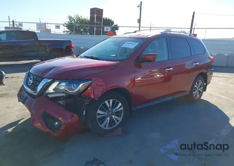 2018 Nissan Pathfinder Sl z USA, uszkodzony, nr VIN 5N1DR2MN9JC669582